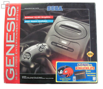 NTSC-US SEGA Genesis 2 Sonic & Knuckles Box