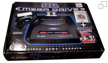 PAL/SECAM SEGA Mega Drive 2 Elitserien 95 / Sonic the Hedgehog 2 Box (Sweden)