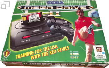 PAL/SECAM Mega Drive 2 FIFA Soccer Box (Belgium)