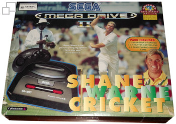 PAL/SECAM Mega Drive 2 Shane Warne Box (Australia)