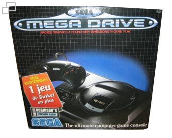 PAL/SECAM SEGA Mega Drive David Robinson Box (France)