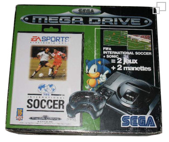 PAL/SECAM SEGA Mega Drive FIFA Soccer / Sonic Box (France)