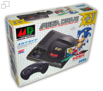 NTSC-JP SEGA Mega Drive Sonic Box