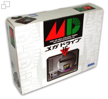 NTSC-JP SEGA Mega Drive Box