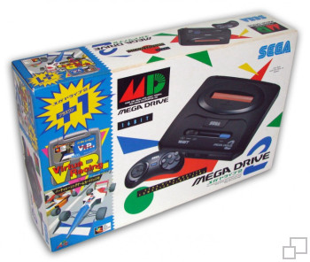 NTSC-JP SEGA Mega Drive 2 Virtua Racing Box