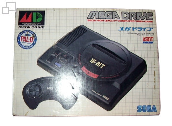 PAL-D SEGA Mega Drive Box
