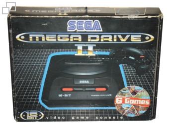 PAL/SECAM Mega Drive 2 MegaGames VI Box (UK)