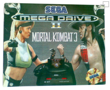 PAL/SECAM SEGA Mega Drive 2 Mortal Kombat 3 Box (Greece)