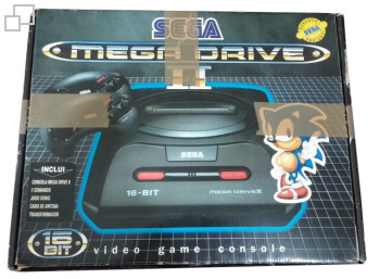 PAL/SECAM SEGA Mega Drive 2 Sonic Box (Portugal)