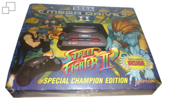 PAL/SECAM Mega Drive 2 Street Fighter 2 Dash Special Champion Edition Box (Australia)