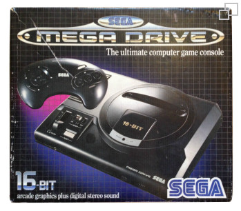 PAL/SECAM SEGA Mega Drive Box