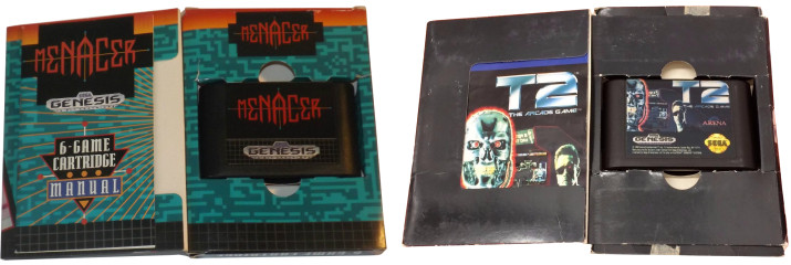 SEGA Genesis Cardboard Box